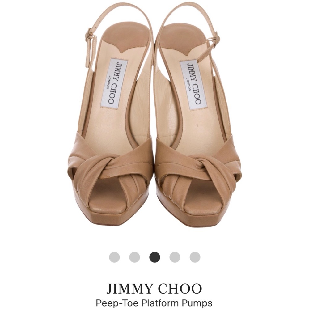 Nude Jimmy Choo Heel *24hr sale*